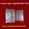 Funda para retractilar cajas DVD slim (delgadas)