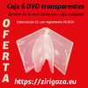 6 DVD transparentes