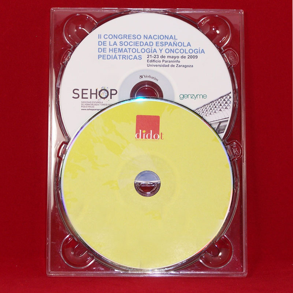 Comprar Digipack transparente 2 DVD slim 4.8 mm.