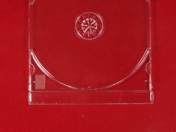 Bandeja interior 1 CD transparente fabricación CE (Comunidad Europea) con reglamento REACH