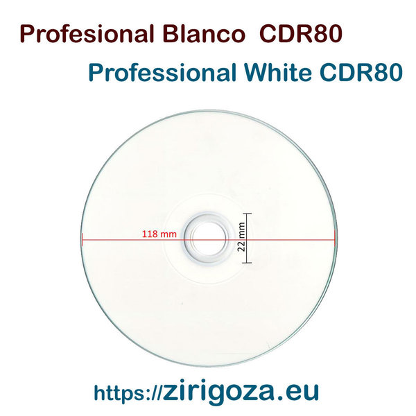 CD Profesional Blanco  InkJet Diamond